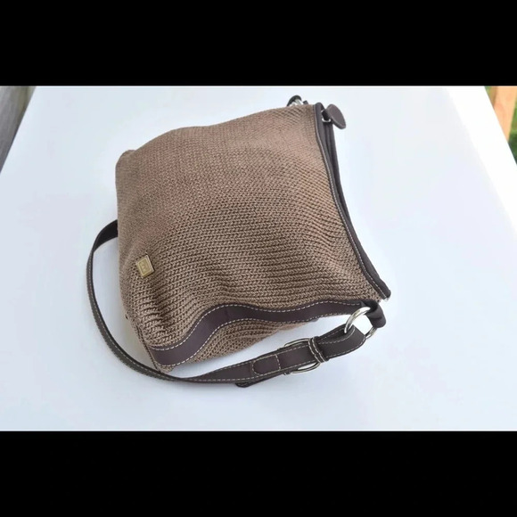 The Sak woven crochet hobo bag
